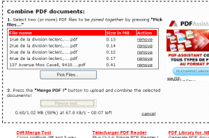 Collez-rassemblez plusieurs PDF avec l’outil en ligne MergePDF