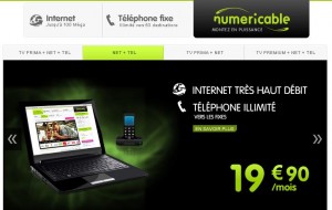 Numéricable propose une offre intéressante… mais pas disponible partout