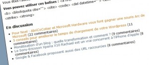 Plugin Most-commented : faites attention à la mise à jour 2.0