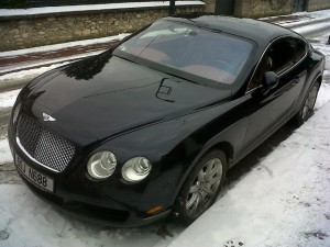 Une Bentley Continental GT à Saint-Maur