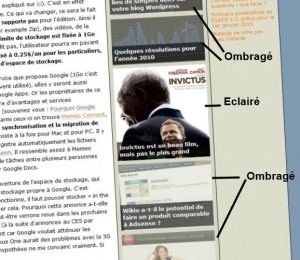 Comment éclairer une image quand on passe la souris dessus