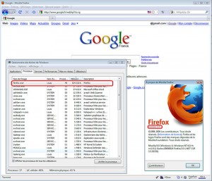 Avec Memory Fox, remettez à zéro la mémoire de Firefox régulièrement