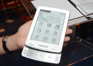Samsung et Google s’allieraient pour lancer les eBooks E6 et E101