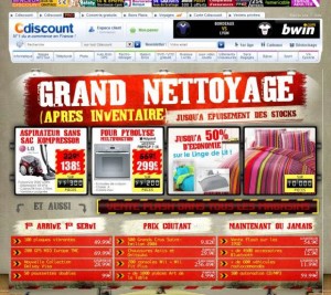 Un nouveau design pour Cdiscount ?