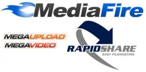 MegaUpload passe devant RapidShare, MediaFire en embuscade