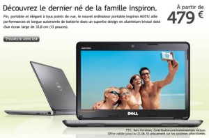 Avec les Inspiron M301z, Dell fait un gros effort sur le design de ses portables