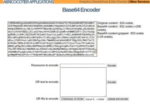 Base64 Encoder, un encodeur pour accélérer vos pages web