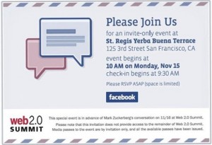 Facebook sortirait son propre service de mail lundi (Project Titan)