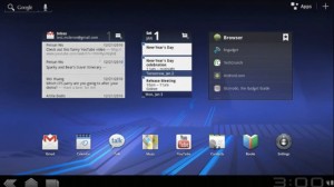Google montre Android 3.0 HoneyComb en vidéo