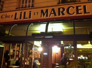 Chez Lili et Marcel : très belle brasserie, bonne ambiance, et on y mange super bien