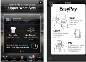 Avec son application Apple Store, Apple permet désormais de scanner les articles depuis son iPhone