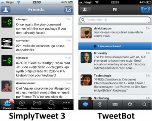Quelle application iOS pour remplacer Twitter For iPhone ? Je recommande SimplyTweet ou encore TweetBot