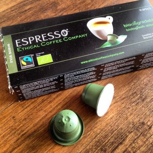 Espresso FairTrade : des capsules biodégradables qui peuvent remplacer les capsules Nespresso
