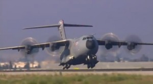 Airbus A400M : les essais en vidéos