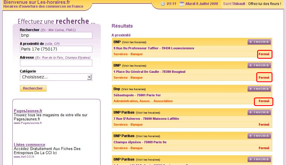 Les-Horaires.fr