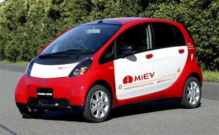 Mitsubishi i MiEV 100% electriques