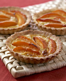 Tarte aux abricots et au miel