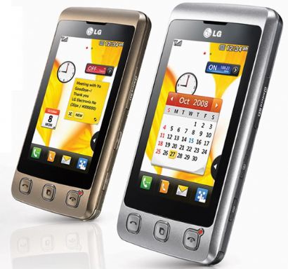 LG présente le KP500 Cookie, un téléphone portable tactile au prix ...