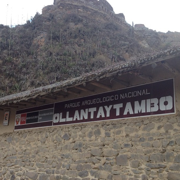 Ollantaytambo Inca Vallee Sacree