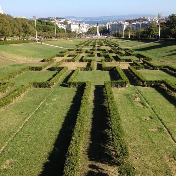 Lisbonne parc Edouardo VII