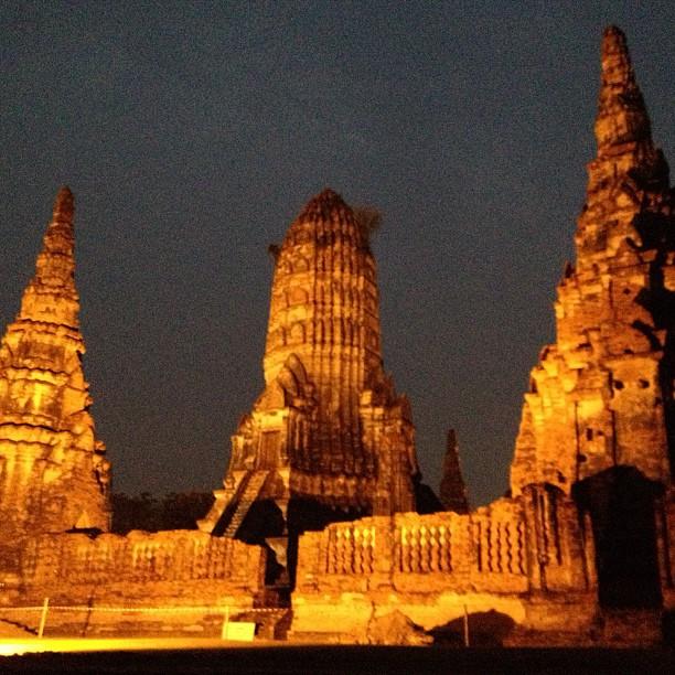 Thailande Ayutthaya Wat Chaiwattanaram