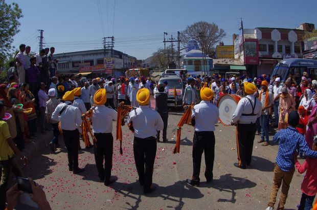 2014-03-16 Inde Bundi Holi Festival Sikhs