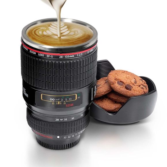 Tasse à Café Mug en forme d'objectif photo
