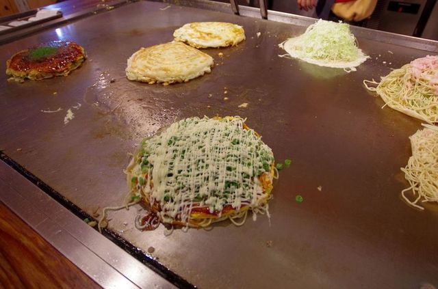 Japon - Hiroshima restaurant Toshinoya Okonomiyaki