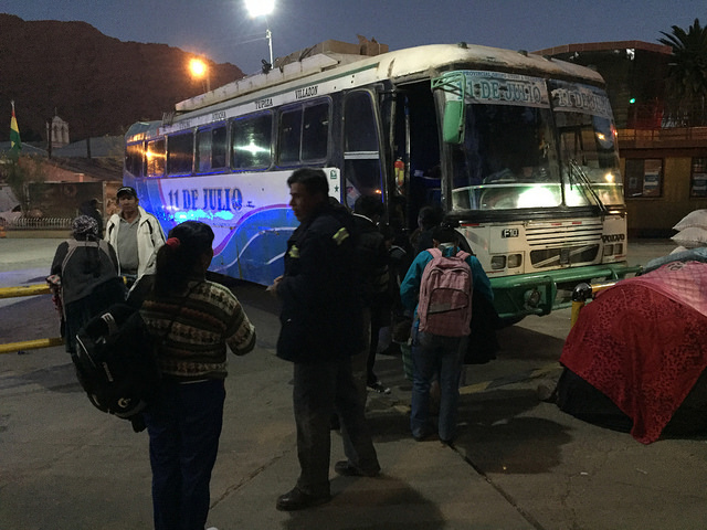 Jour 14 Bolivie Tupiza Gare Autobuses