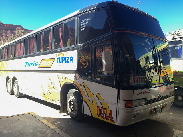 Jour 15 Bolivie Tupiza Gare bus