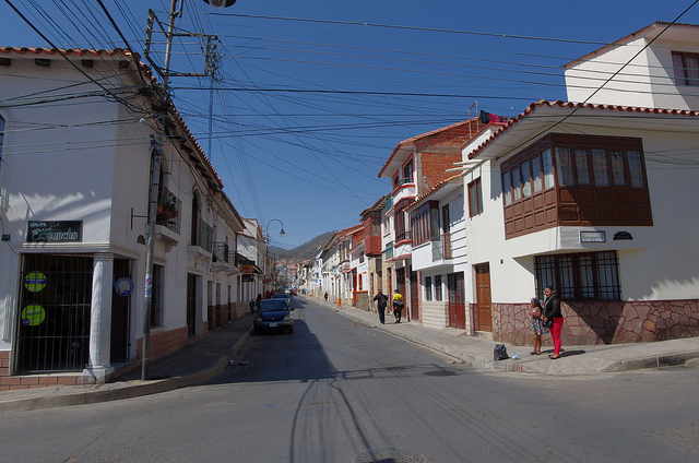 Jour 16 Bolivie Sucre calle Destacamento