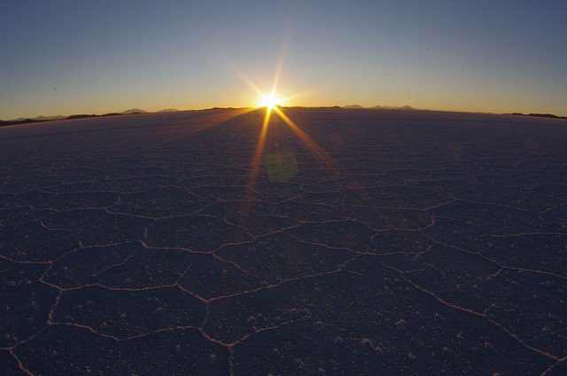 Jour 4 Bolivie Uyuni Salt Flat Sunset