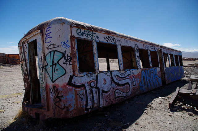 Jour 4 Bolivie Uyuni Train Graveyard