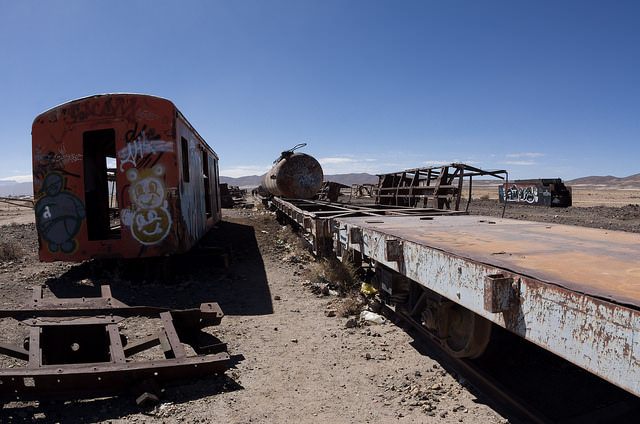 Jour 4 Bolivie Uyuni Train Graveyard