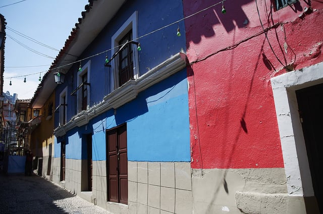 Bolivie Visite La Paz calle Juen