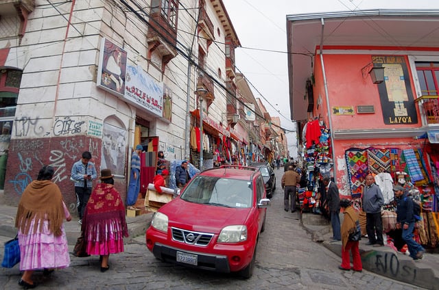 Bolivie Visite La Paz Sagarnaga