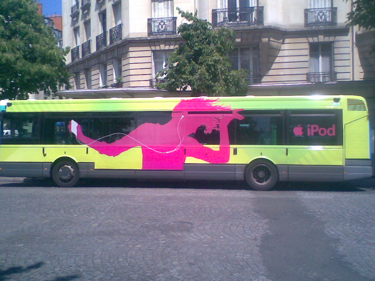 Bus Ipod Porte de Champerret !