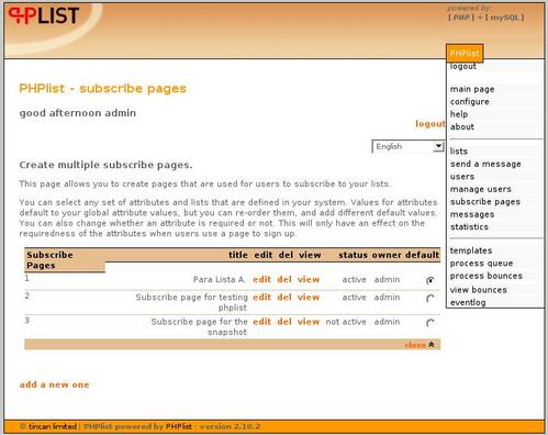 PHPList : newsletters en ligne